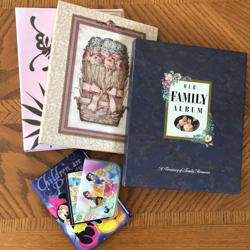 Bundle of photo albums